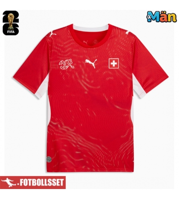 Schweiz Hemmatröja VM 2026 Kortärmad
